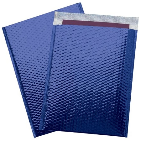 Bsc Preferred 13 x 17-1/2'' Blue Glamour Bubble Mailers, 100PK BUY00018123